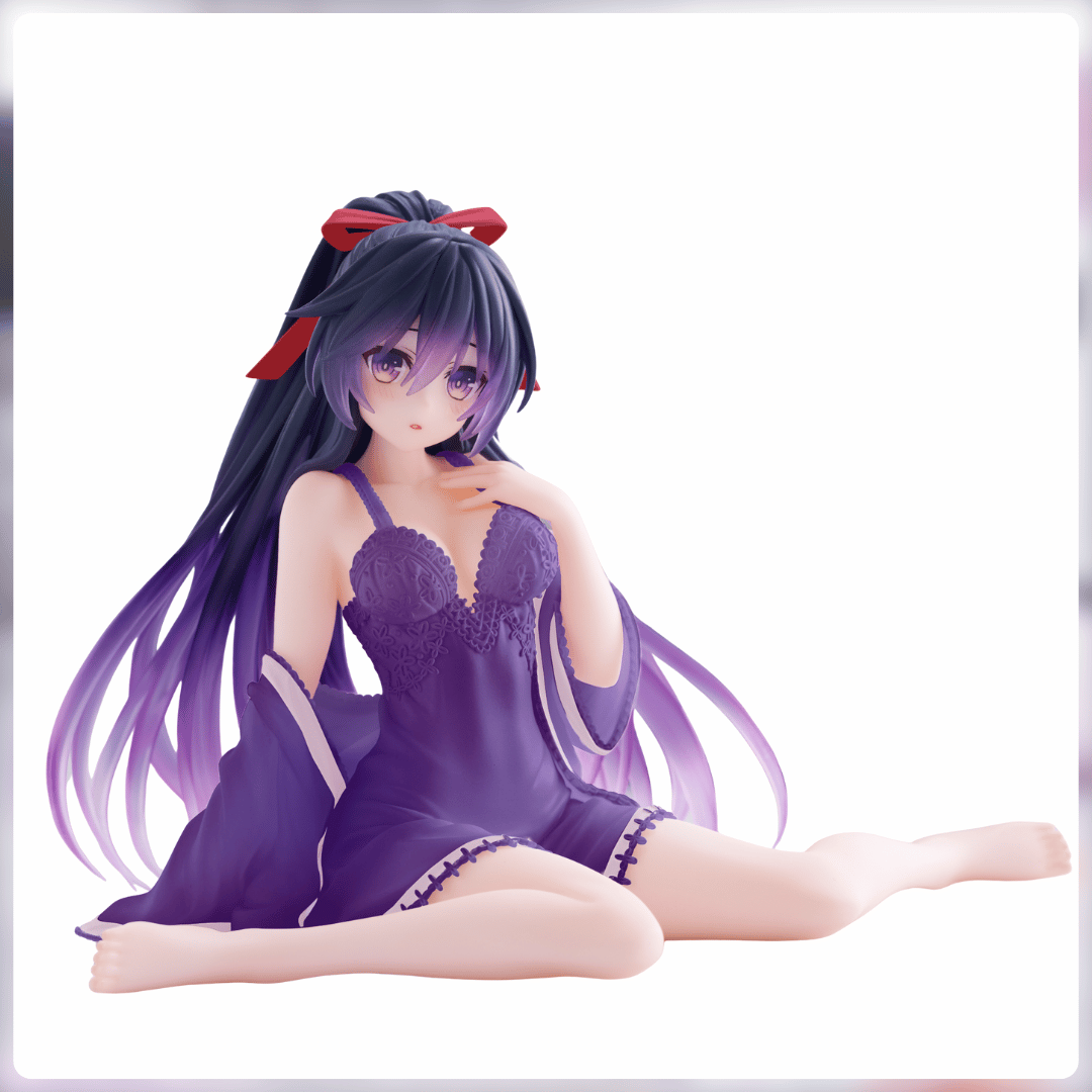 Date A Live V - Yatogami Tohka - Purplue Nightwear ver. Figura Desktop Cute juguetes y juegos anime peru