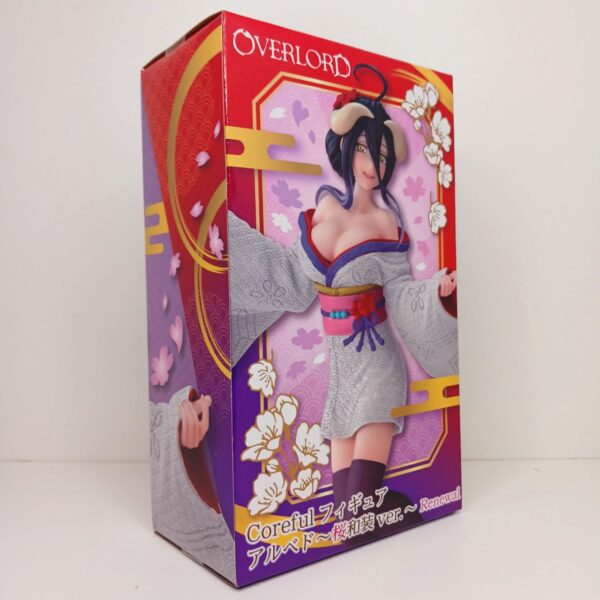 Overlord IV - Albedo - Sakura Wasou Ver. Figura Coreful Taito caja Overlord IV - Albedo - Sakura Wasou Ver. Figura Coreful Taito