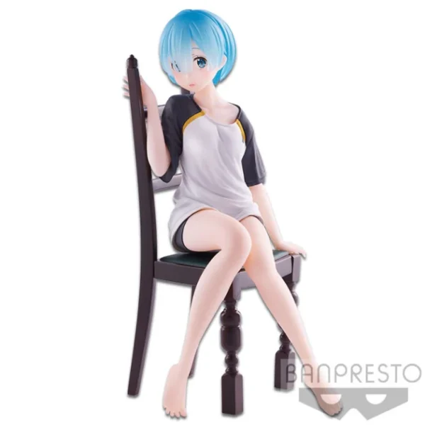 Re Zero Rem Relax Time T-Shirt Ver. figura Bandai juguetes y juegos Re-Zero-Rem-Relax-Time-T-Shirt-Ver.-figura-Bandai-juguetes-y-juegos