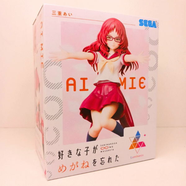 Suki-na-Ko-ga-Megane-wo-Wasureta-Mie-Ai-Figura-Luminasta-SEGA-foto-real