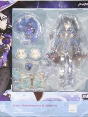 Genshin Impact Mona Megistus Figma 548 Mirror Reflection of Doom ver. Figura Max Factory