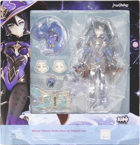 Genshin Impact Mona Megistus Figma 548 Mirror Reflection of Doom ver. Figura Max Factory