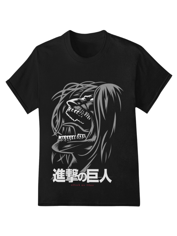 Polo Oversize [Attack on Titan] TItan de ataque scream