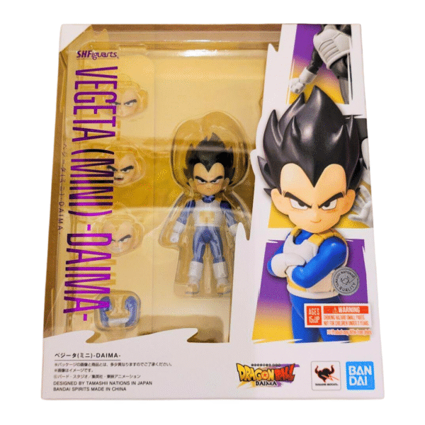 Dragon Ball Daima Vegeta Mini Figura S.H.Figuarts