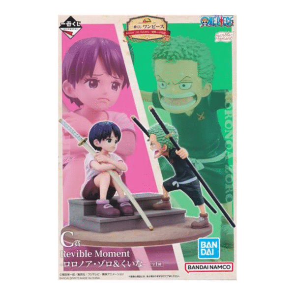 One Piece Zoro & Kuina Figura Ichiban Kuji (C Prize) Revible Moment ver.