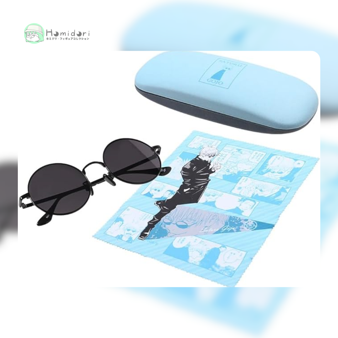 Gafas de sol Jujutsu Kaisen Satoru Gojo con estuche y tela Shueisha JUMP SHOP JP