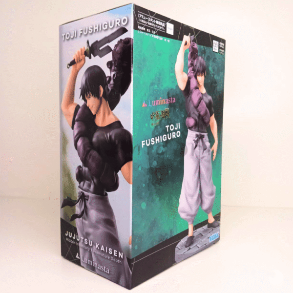 Jujutsu Kaisen Toji Fushiguro Figura Luminasta Battle ver. caja-3