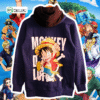 Casaca One Piece Luffy Azul Unisex
