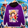 Casaca One Piece Luffy Mora Unisex