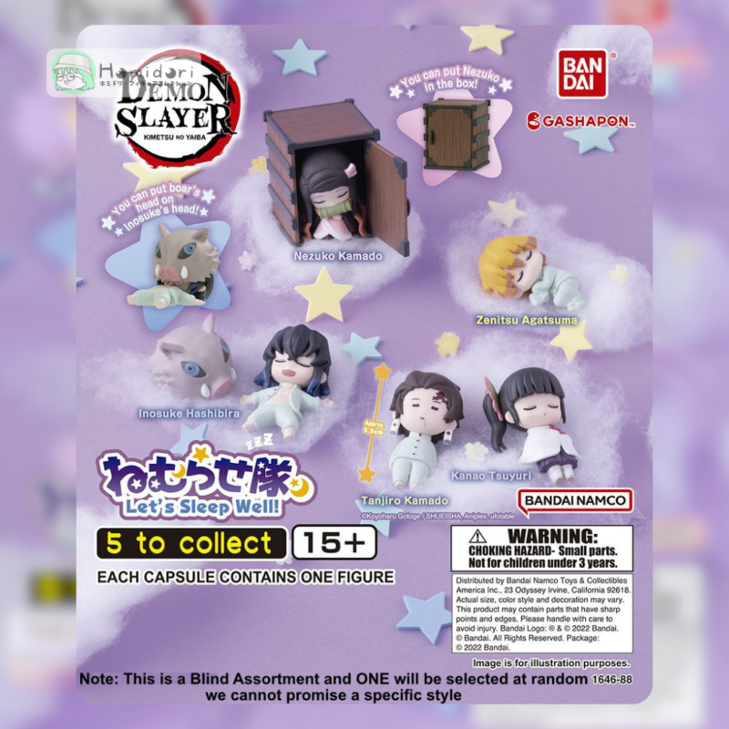 Demon Slayer Nemurasetai ver. 5 piezas Set completo