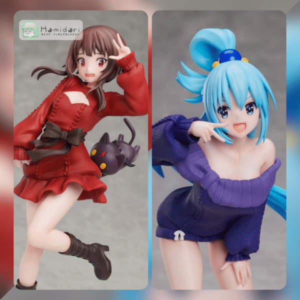 Megumin & Aqua KonoSuba 3 (2 Figuras) elCOCO 1/7