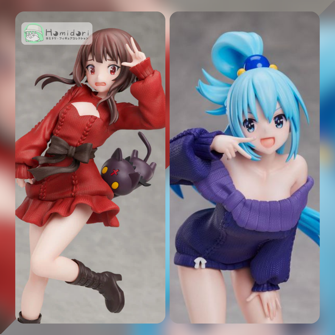 Megumin & Aqua KonoSuba 3 (2 Figuras) elCOCO 1/7