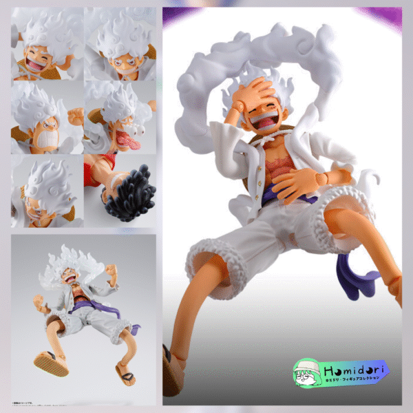 Luffy D. Monkey Gear 5 ver. Figura S.H. Figuarts