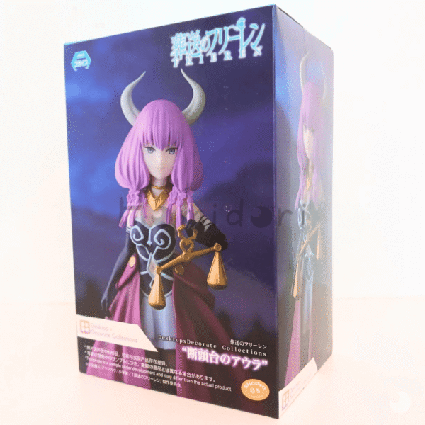 Sousou no Frieren Aura Figura Desktop×Decorate SEGA caja-2