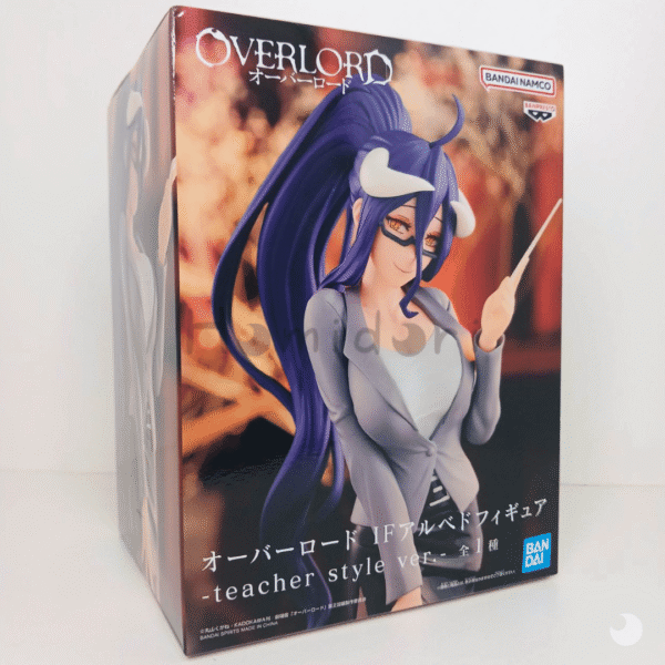 Albedo Figura Bandai Teacher Style Version juguetes y juegos anime peru caja-1