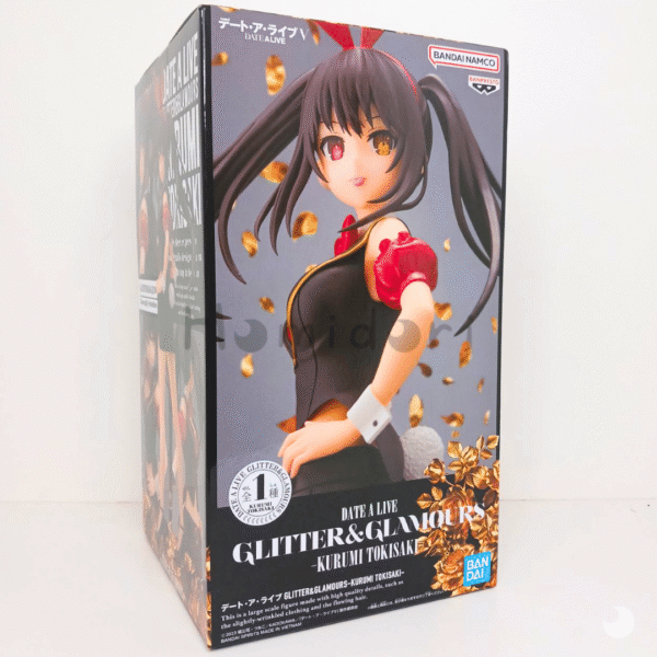 Date A Live V Kurumi Tokisaki Figura Glitter & Glamours caja-1