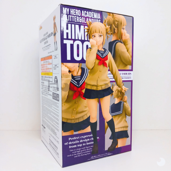 My Hero Academia Toga Himiko Figura Glitter & Glamours caja-4