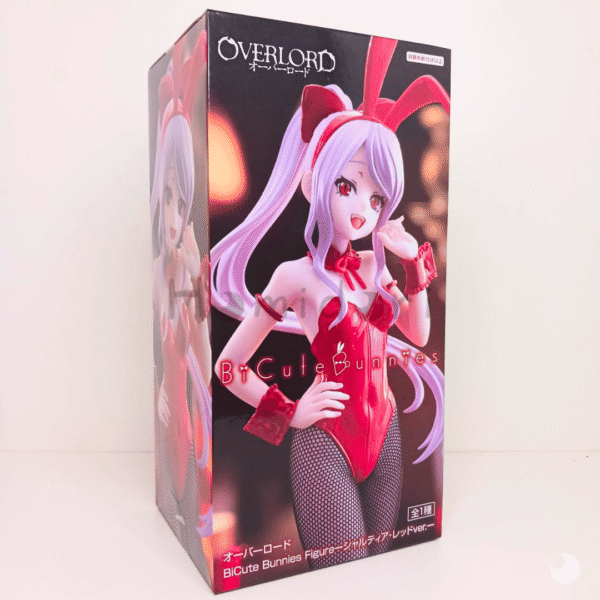 Overlord Shalltear Bloodfallen Figura BiCute Bunnies Rojo caja-1