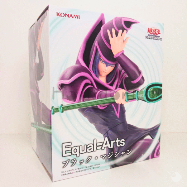 Yu-Gi-Oh! Black Magician Figura Konami Prize Equal Arts caja-1