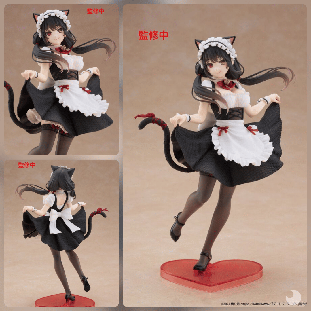 Tokisaki Kurumi Figura Coreful Taito Nekomimi Maid Ver.