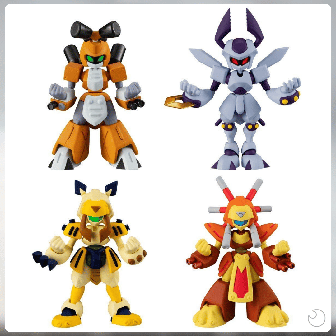 Bandai Medarot Perfect Collection 4 tipos Set juguetes y juegos peru