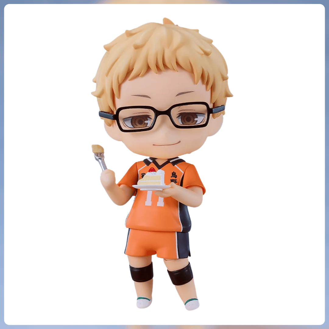 Haikyuu!! -Kei Tsukishima- Figura Nendoroid (The New Karasuno Ver.) juguetes y juegos peru