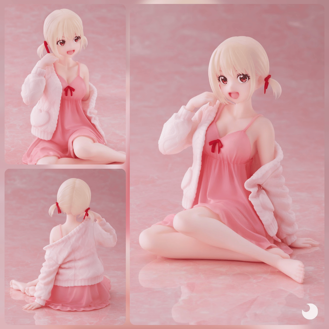 Lycoris Recoil Nishikigi Chisato Figura Taito Desktop Cute Room Wear ver. juguetes y juegos anime peru