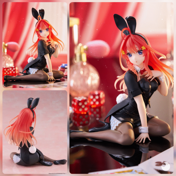 Nakano Itsuki Figura Taito Desktop Cute (Bunny version) juguetes y juegos anime peru Re:Zero Rem Figura FuRyu BiCute Bunnies (Bicolor version)