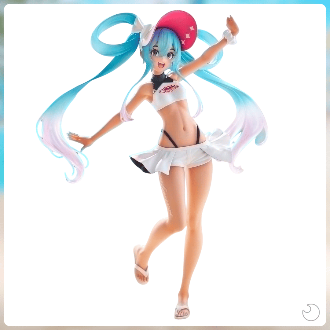 Piapro Characters Hatsune Miku Figura FuRyu Racing 2024 (Summer Holiday Ver.) juguetes y juegos peru ampliado
