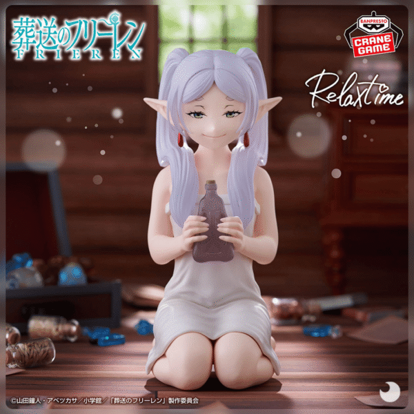Sousou no Frieren Frieren Figura Bandai Relax Time juguetes y juegos anime peru ampliado