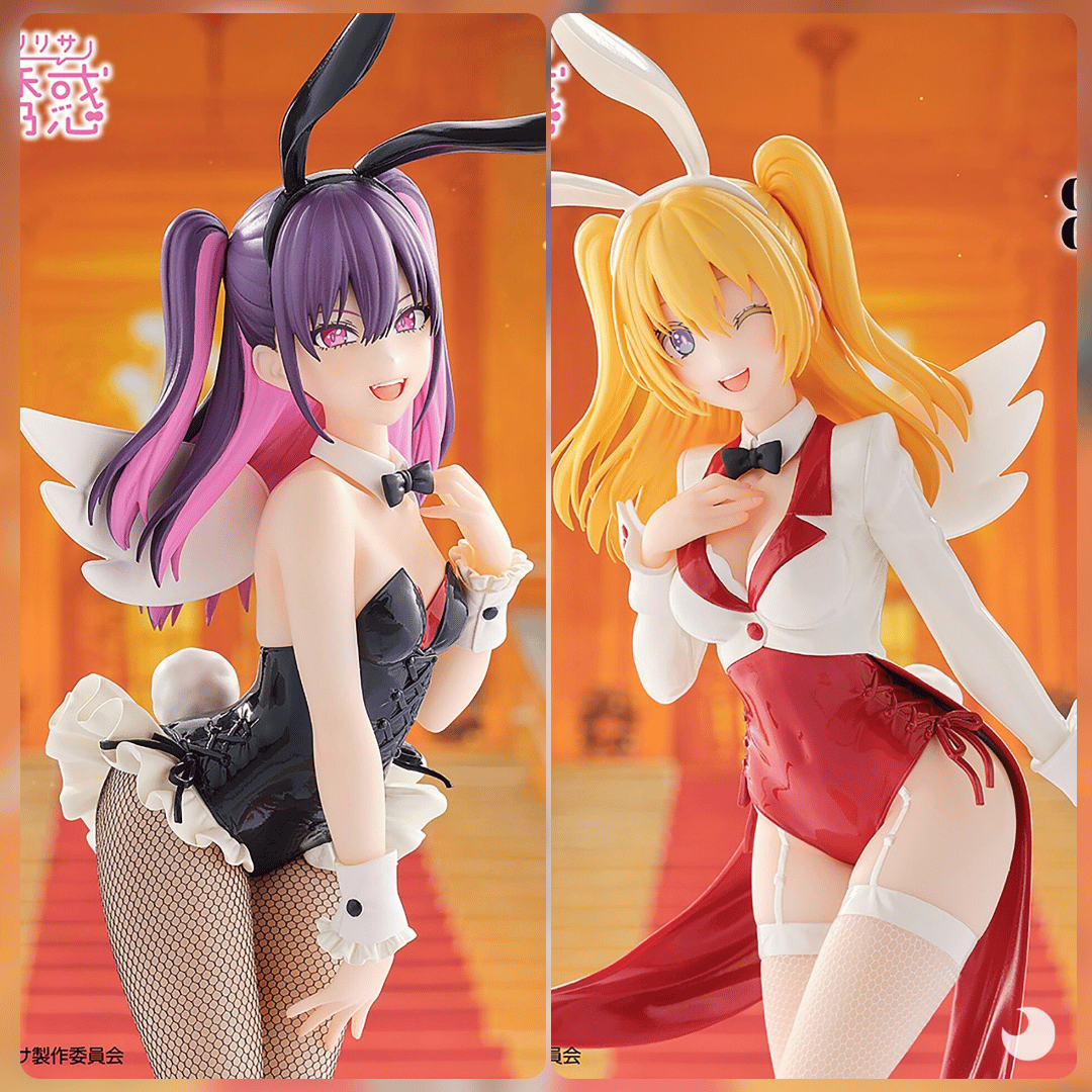 2.5 Dimencional Seduction Tachibana Mikari & Amano Ririsa (x2 Figuras) Glitter & Glamours Bunny Style ver. juguetes y juegos anime peru homidori