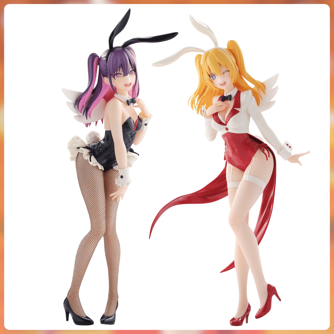 2.5 Dimencional Seduction Tachibana Mikari & Amano Ririsa (x2 Figuras) Glitter & Glamours Bunny Style ver. juguetes y juegos anime peru