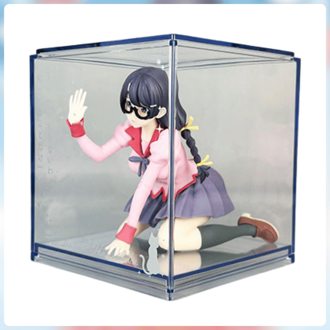 Monogatari -Hanekawa Tsubasa- Figura Fig-Cube Konami Prize
