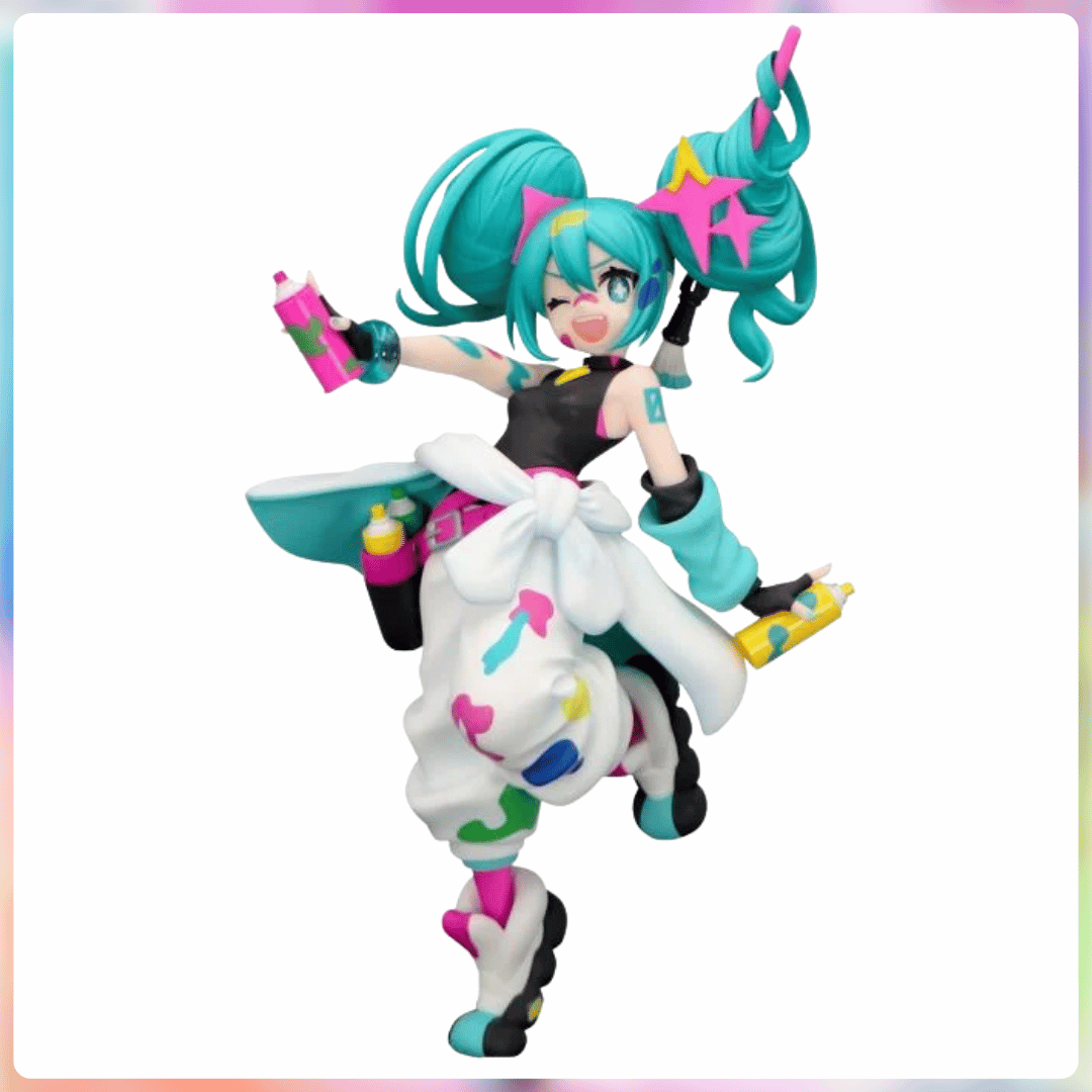 Piapro Characters -Hatsune Miku- Paint Girl ver. Figura Trio-Try-iT juguetes y juegos anime peru