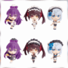 Date A Live V Kurumi, Yatogami & Tobiichi (x6 Figuras set completo) Bushiroad Creative juguetes y juegos anime peru