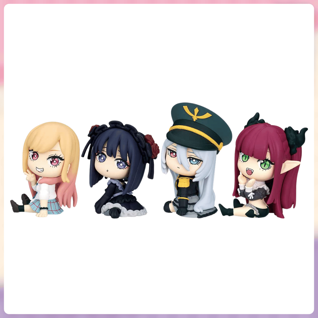 My Dress Up Darling (x4 figuras set completo) Kocchimuite Fig. juguetes y juegos anime peru