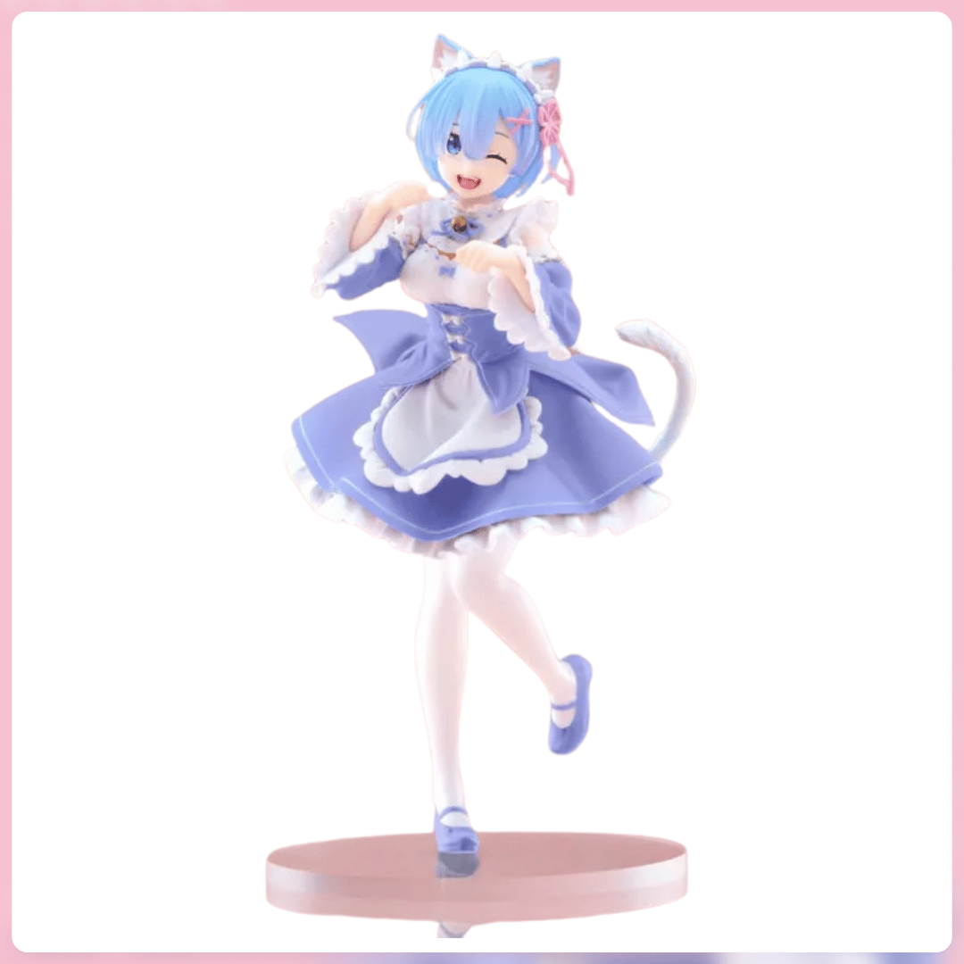 Re_Zero Rem Figura Coreful Figure Nekomimi Maid ver. juguetes y juegos anime peru
