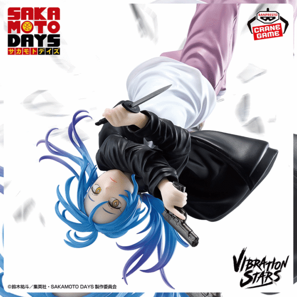 Sakamoto Days Akao Akira Figura Vibration Stars juguetes y juegos anime peru homidori