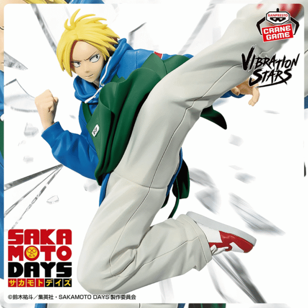 Sakamoto Days Asakura Shin Figura Vibration Stars juguetes y juegos anime peru homidori