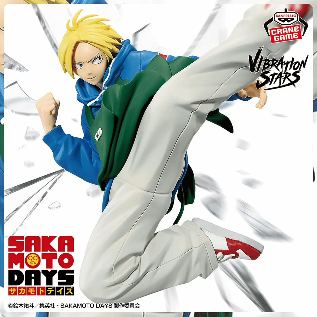 Sakamoto Days Asakura Shin Figura Vibration Stars juguetes y juegos anime peru homidori