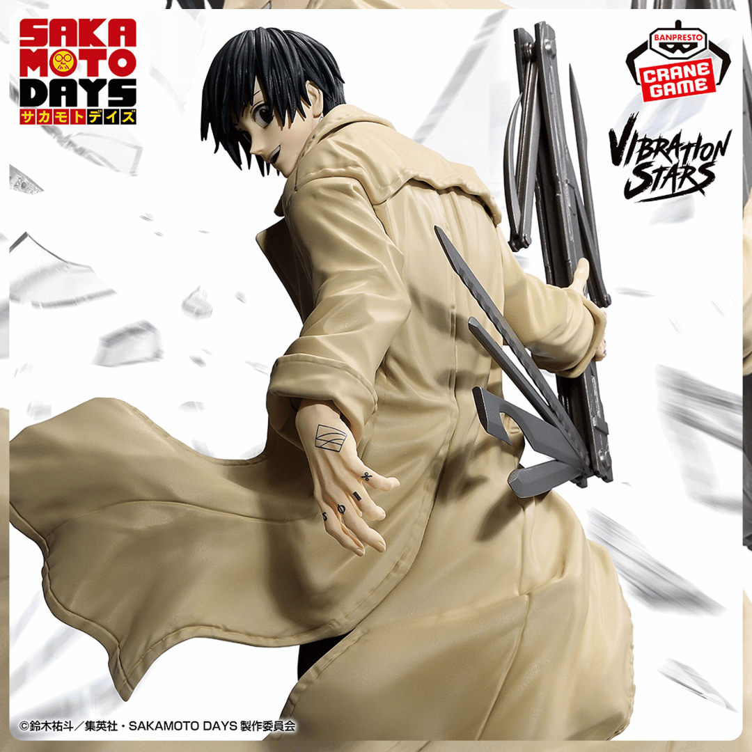 Sakamoto Days Nagumo Figura Vibration Stars juguetes y juegos anime peru homidori