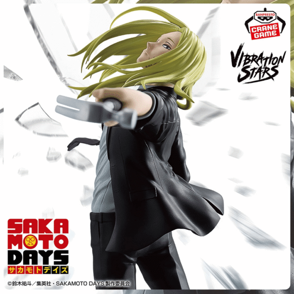 Sakamoto Days Shishiba Figura Vibration Stars juguetes y juegos anime peru homidori