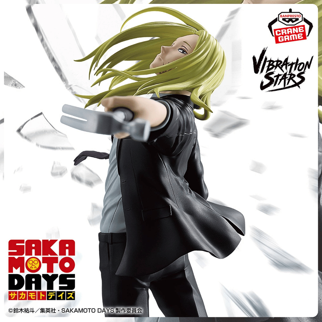 Sakamoto Days Shishiba Figura Vibration Stars juguetes y juegos anime peru homidori