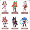 Umamusume_ Pretty Derby (x6 Figuras set completo) PalVerse vol.1 juguetes y juegos anime peru