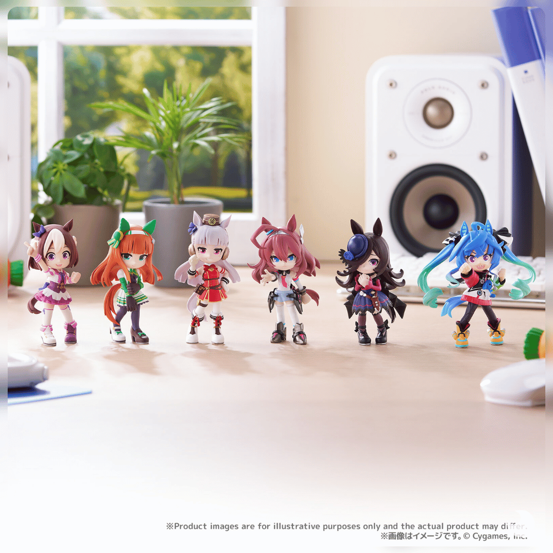 Umamusume_ Pretty Derby (x6 Figuras set completo) PalVerse vol.1 juguetes y juegos anime peru homidori