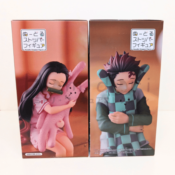Demon Slayer Tanjiro & Nezuko CRAFTHOLIC (x2 Figuras Set) Noodle Stopper ROUND 1 juguetes y juegos anime peru ampliado 2