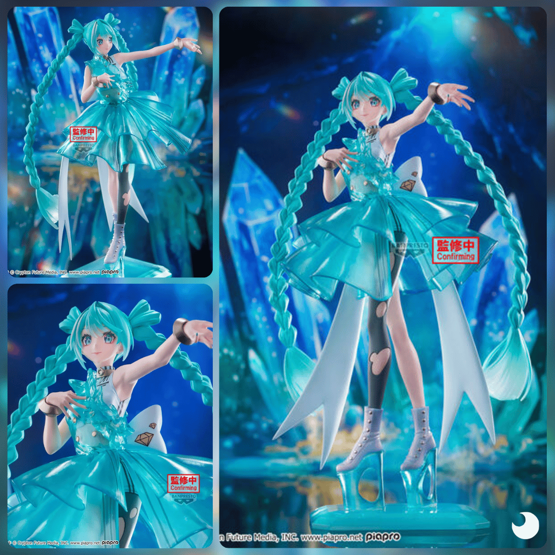 Hatsune Miku Figura Banpresto Evolve Clearluxe EmeraldGem Ver. juguetes y juegos anime peru homidori