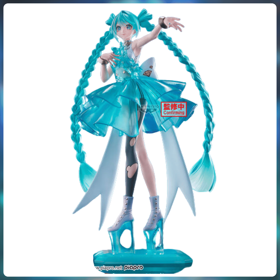 Hatsune Miku Figura Banpresto Evolve Clearluxe EmeraldGem Ver. juguetes y juegos anime peru