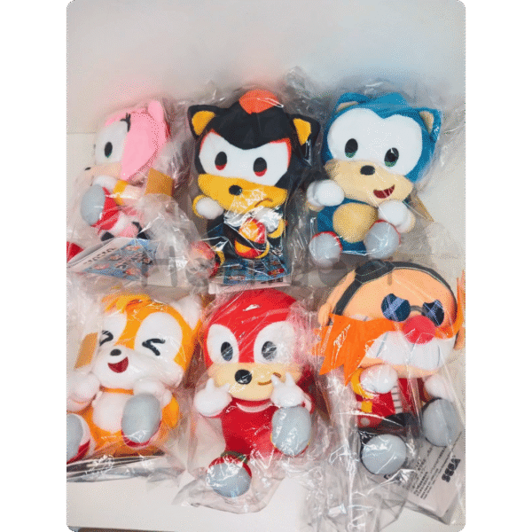 SONIC & FRIENDS Hyokopyoko Plush Set Completo (Vol. 1 y Vol. 2)