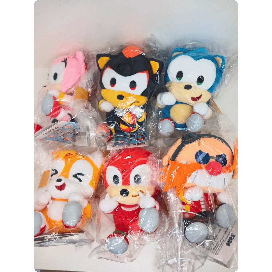 SONIC & FRIENDS Hyokopyoko Plush Set Completo (Vol. 1 y Vol. 2)